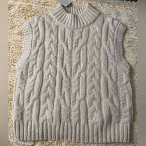 a new day Cable Knit Turtleneck Sweater - Cream